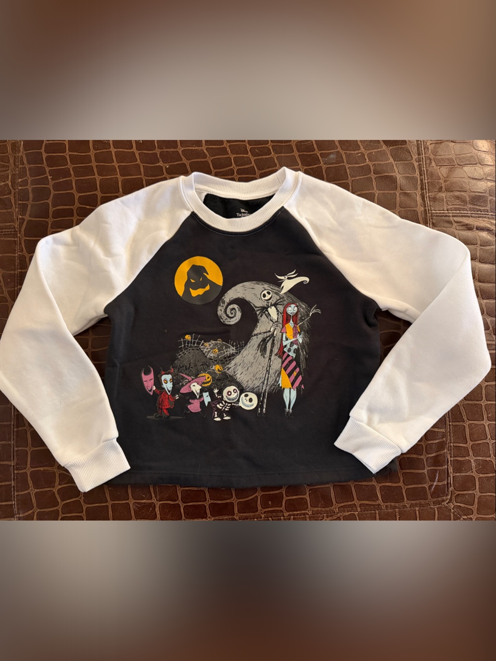 Disney kids Nightmare before Christmas Crewneck sweatshirt
